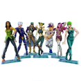 thumbnail image 2 of JOJO's Bizarre Adventure Stone Ocean Jolyne Jotaro Hermes Anasui Emporio Weather Report FF figura acrílica con soporte para decoración de tartas Gao Jinjia LED, 2 of 2