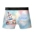 thumbnail image 2 of Happy Birthday Cute Kitten Persian with Cake Gifts Party Hat All Over Print Boxer Briefs Underwear for Men Dad Cat Lover Kitten Owner Gifts - 00029, 2 of 6