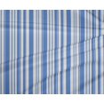 thumbnail image 4 of oneOone Polyester Spandex Light Blue Fabric Stripes Craft Projects Decor Fabric Printed By The Yard 56 Inch Wide, 4 of 4