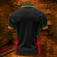 thumbnail image 4 of Zimjoy Men's Mexico Soccer Jersey Shirt 2026 World Soccer Game National Team 2D Graphic Collared Short Sleeve Polo Shirts Black 2XL, 4 of 5