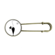 thumbnail image 1 of Broche de Metal antiguo Unbranded Gato negro de Halloween silueta, 1 of 3