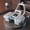 Blue, variant on 2025 Ab Wheel Roller With Elbow Support - Automatic Rebound  The Upgraded Four-wheel Core Workout Equipment Home Gym Abs Machine