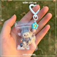 thumbnail image 1 of Nuevo Erchuang peluche Mini Labubu escombros vinilo lindo grano bebé bolsa para caminar colgante móvil lindo llavero regalo, 1 of 5