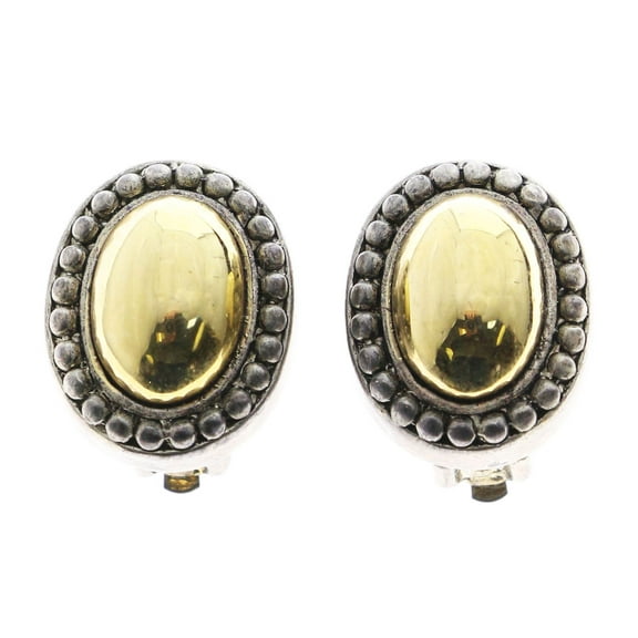 Mi Amore Clip-On-Earrings Gold-Tone/Silver-Tone