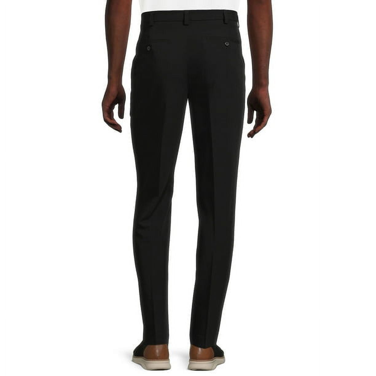 George Men's & Big Men's Modern Fit Premium Comfort Flat Front Suit Pants, Sizes 30-44
