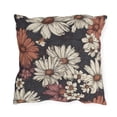 thumbnail image 2 of Outdoor Pillow In Floral Daisy Pattern, 2 of 4