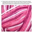 thumbnail image 3 of Unique Bargains Cotton Blend Pink White Yarn, 5 Pack, 3 of 8