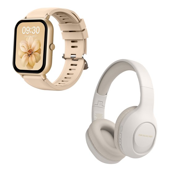 Combo Smartwatch Square 2 + Audífonos Klara