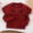Pink, White, Red, variant on Floleo Girls Knit Sweater with Cape Collar Bow Detail Button Front Long Sleeve Ribbed Pullover for Fall Winter School Daily Casual Wear