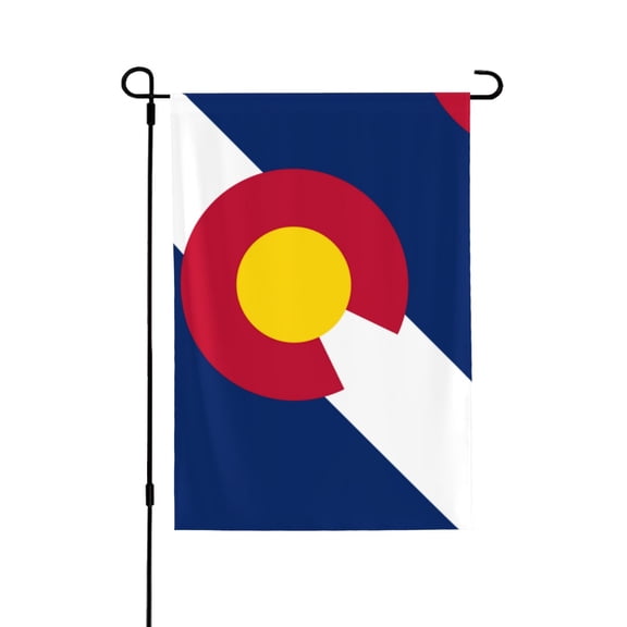 Flag Of Colorado House Flag 28 X 40 Inch Garden Flag Decorative House Yard Double Sided Flag For Decoration