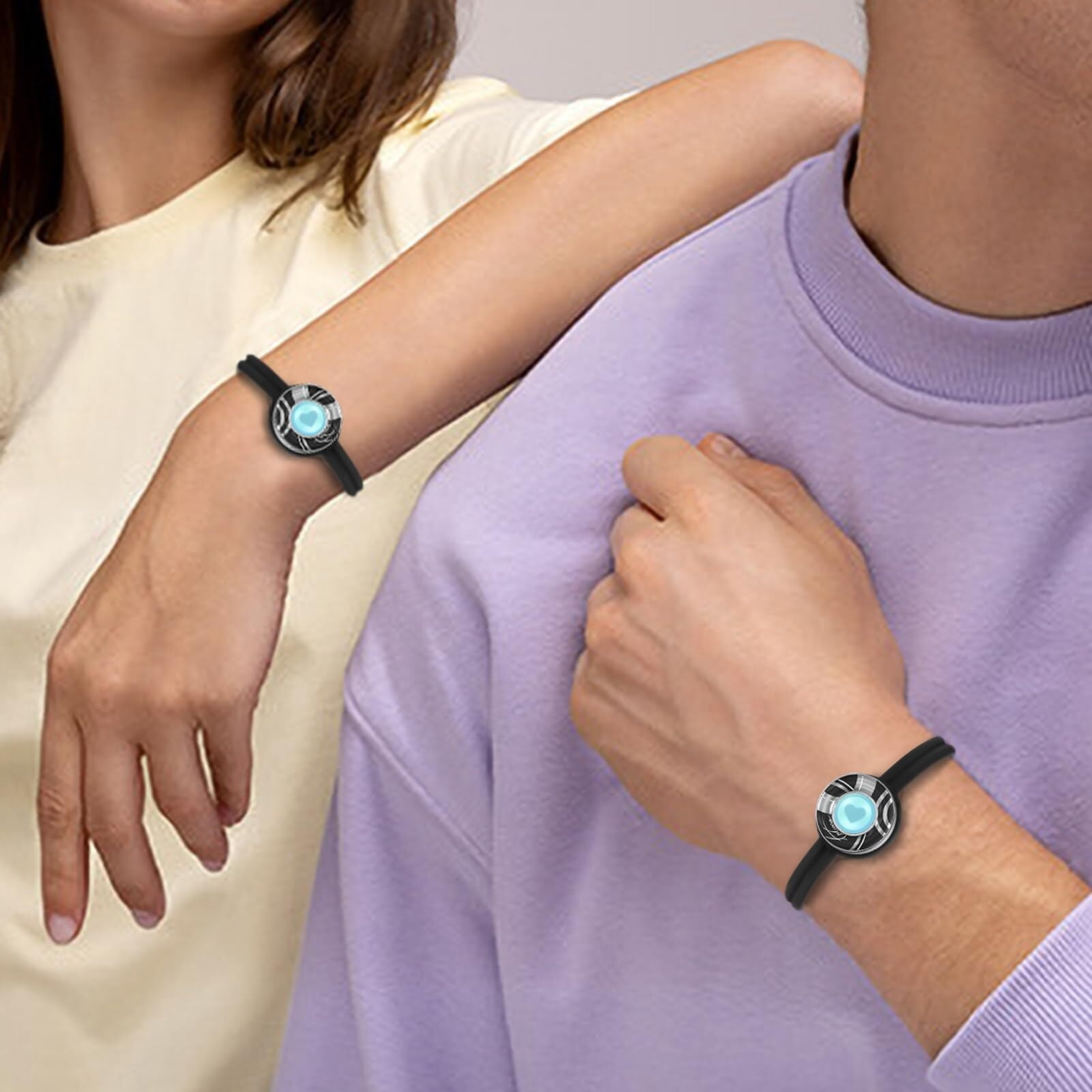 TOTWOO Long Distance Touch Bracelets for Djibouti