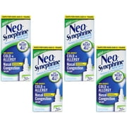 Neo-Synephrine Spray Mild 0.50 oz (Pack of 4)