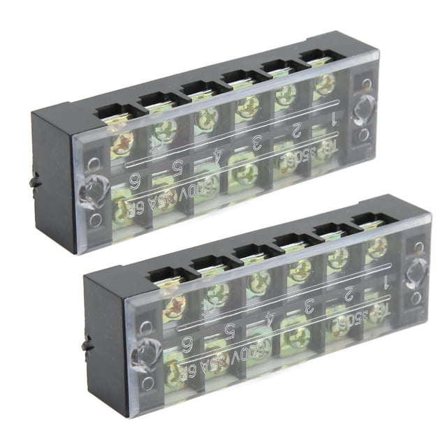 Terminal Strip,2Pcs Terminal Strip TB Wire Terminal Block Terminal Block Top of the Line