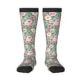 thumbnail image 2 of Lsque Rose Flowers Printed Crew Socks Men's Women's LightWeight Thin Casual Calf Socks ,Knee High Socks,Cotton Socks, 2 of 9