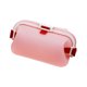 thumbnail image 4 of Bolsa organizadora de silicona para lonchera, portátil, plegable, multifuncional, para viaje y maquillaje. Rosa, 4 of 9