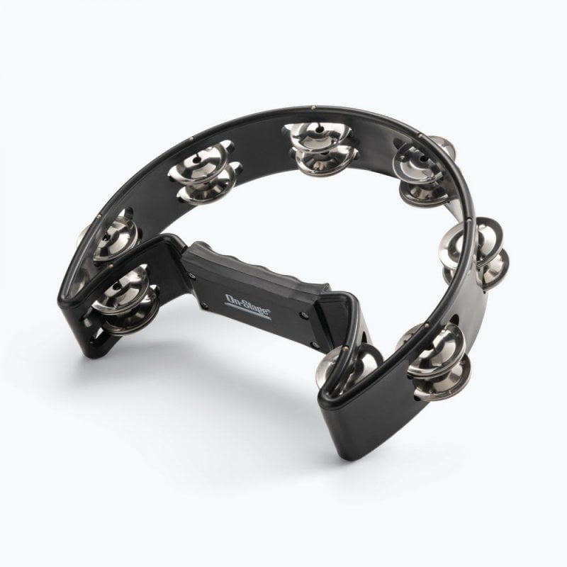 On-Stage TMB3200 Handheld Tambourine, Black