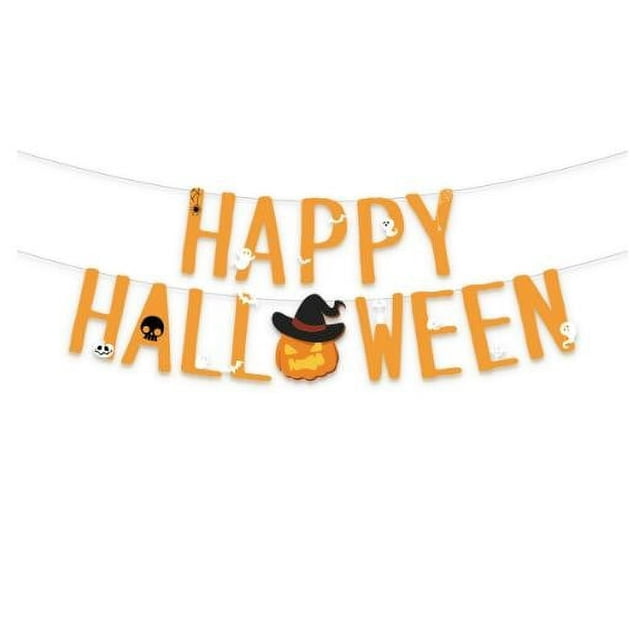Decoraciones de Halloween, adornos de Halloween, regalos de Halloween, bandera de Halloween, decoración para fiestas, pancarta, colgante de pancarta