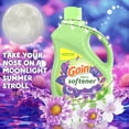 thumbnail image 3 of Gain Liquid Laundry Fabric Softener and Conditioner, Moonlight Breeze Scent, 140 fl oz, 190 Loads, 3 of 11
