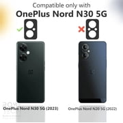 Rome Tech Heavy Duty Armor Case with Kickstand for OnePlus Nord N30 5G, Military Grade Protective Cover, Black