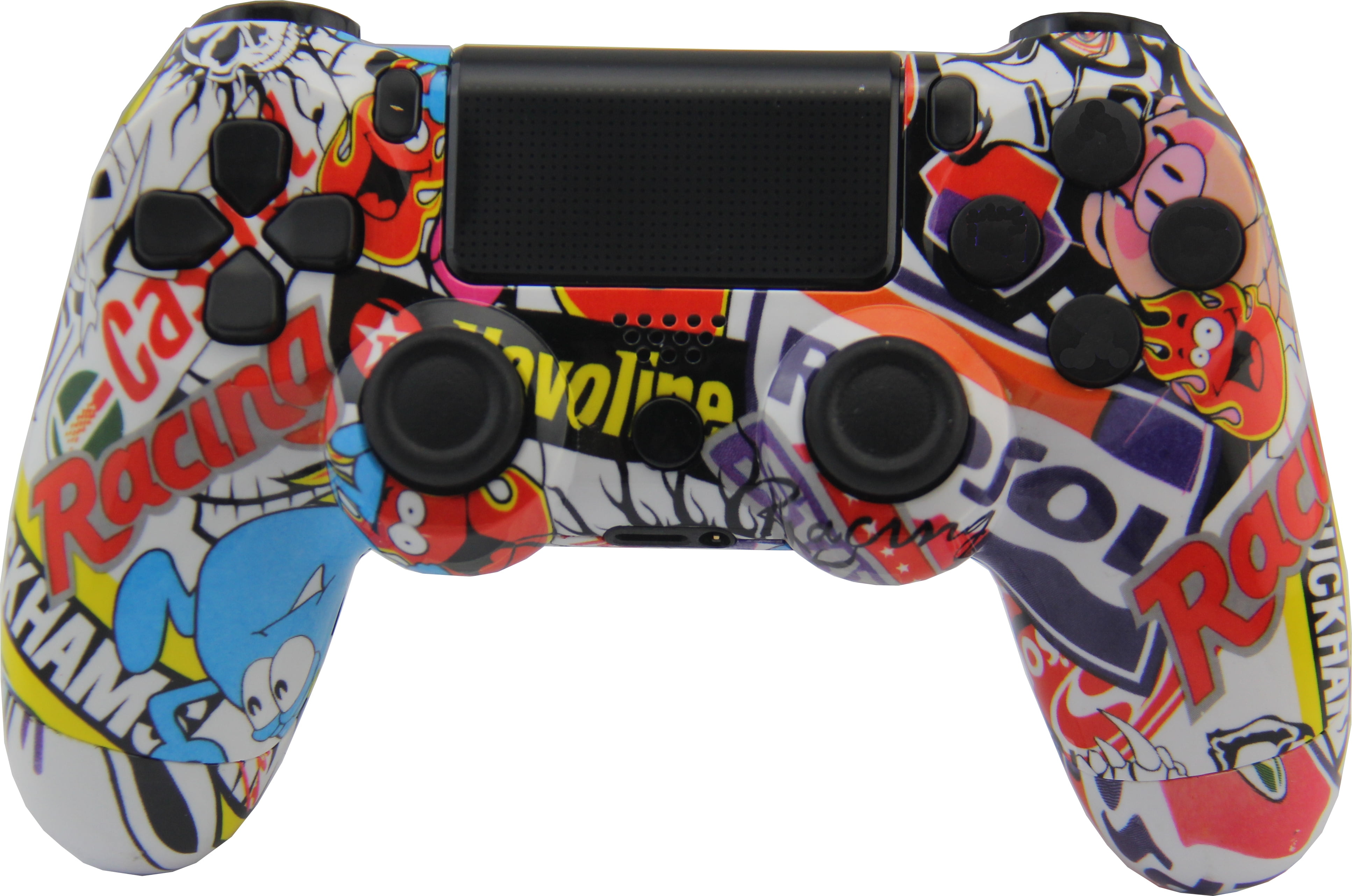 Wireless Ps4 Controller Compatible With Playstation Multicolored Walmart Com