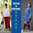thumbnail image 6 of 4 Pairs Plus Size Compression Socks for Women & Men Wide Calf 20-30mmhg Extra Large Support Socks for Nurses Circulation, 6 of 7
