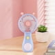 thumbnail image 4 of Mini ventilador de mano recargable por USB - Ventilador pequeño portátil con un buen flujo de aire para mujeres, niños, viajes, refrigeración de oficina e interior, 4 of 6