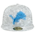 thumbnail image 2 of Men's New Era  White Detroit Lions 2025 Salute to Service Fan Pack 59FIFTY Fitted Hat, 2 of 5