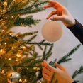 thumbnail image 5 of Christmas Tree Ornaments Velvet Balls 12Pcs Flocked Hanging Decorations Shatterproof Retro Bulbs Set for Xmas Tree Wreath Garland Holiday Party Home Decor Winter Festive Supplies 2.36Inch, 5 of 6