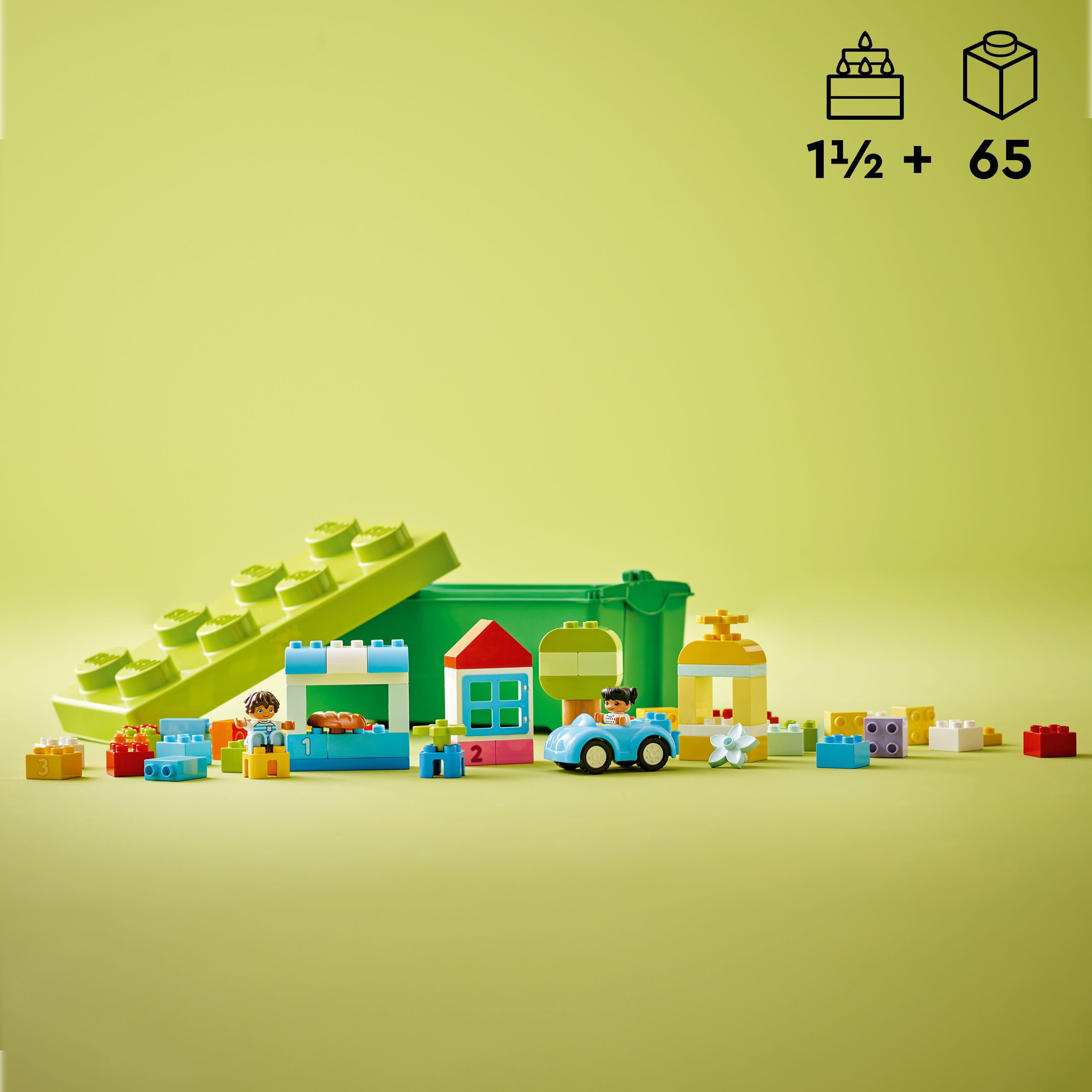 Buy LEGO® DUPLO® Classic Brick Box 10913 Building Toy (65 Pieces)