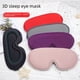 thumbnail image 4 of Máscara de ojos 3D con sombreado de luz que no presiona los ojos, máscara de ojos para dormir, máscara de ojos de rebote lento, 4 of 6