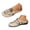 White, variant on Women's Causal Mules Shoes Closed Round Toe Slip on Slides Boho Knitted Walking Shoe Ladies Summer Indoor Slippers Size 6.5 Black
