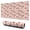 Dachshund Music Note, variant on 31.5x11.8 Inch Gaming Mouse Pad, Non-Slip Stitched Rubber Desk Mat for Desktop & Laptop,Dachshund Heart Beige Pattern