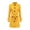 Yellow, variant on Wyzesi Womens Coats Dressy Casual Plus Size Women Winter Warm Woolen Coat Trench Jacket Belt Overcoat Outwear Hooded Flannel Jacket Women Corduroy Jacket