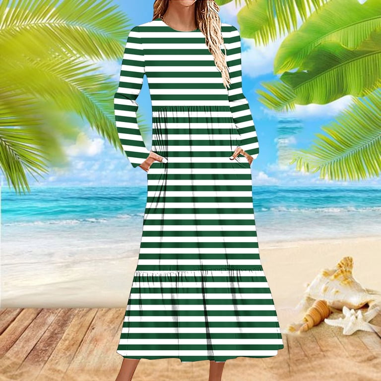 knee length dresses for ladies Mint Green Chiffon Plus Maxi Dress main image 0