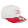 thumbnail image 3 of Men's New Era  White/Red Kansas City Chiefs 2025 NFL Training Camp 9SEVENTY Adjustable Hat, 3 of 5