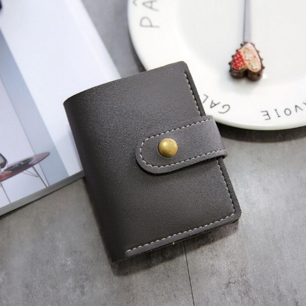 Coin Ladies Credit Card Holder Purse Pouch Womens Leather Bifold Money 