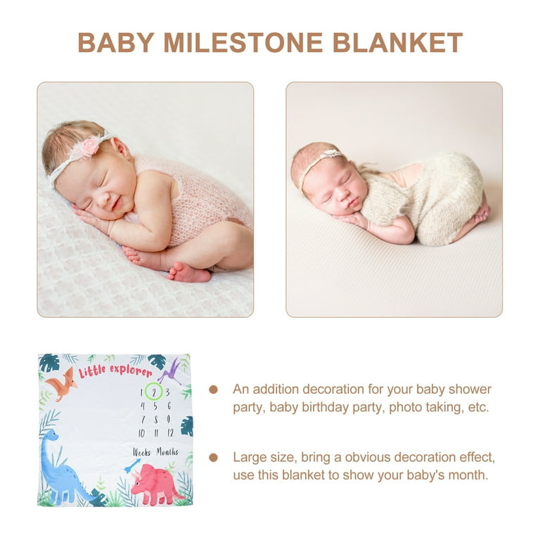 Baby birth store month blanket