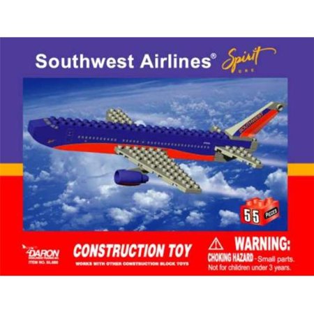 Southwest 55 Piece Construction Toy Heart Livery (Toys R Us Best Toys)