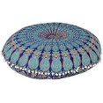 thumbnail image 1 of Indian Boho Decor Round Mandala Pillow Throw Mandala Tapestry Hippie Round Seating Pouf Ottoman, Mandala Floor Pillow, 1 of 1