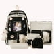 thumbnail image 4 of Mochila Kawaii para Mujer 5 Unidades/juego Escolar Gran Capacidad Estudiante Coreana, 4 of 9