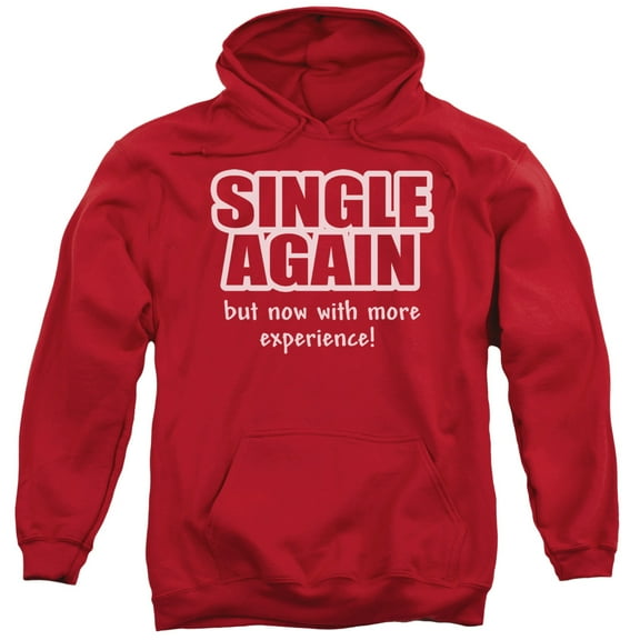 - Single Again - Pull-Over Hoodie - X-Large