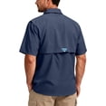 thumbnail image 4 of Mens Button Up Shirts Short Sleeve Summer Shirts Casual Beach Vacation Tops, 4 of 8