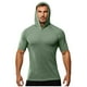 thumbnail image 1 of pstuiky Camisa de manga corta para hombre, Blusa tipo túnica holgada de manga corta con capucha para hombre, de verano, de secado rápido, elástica y con protección solar. camisetas de hombre m, 1 of 5