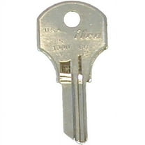 ILCO Corbin Nickel Plated File Cabinet Key CO68 / S1000V (10-Pack) IAL2503606B