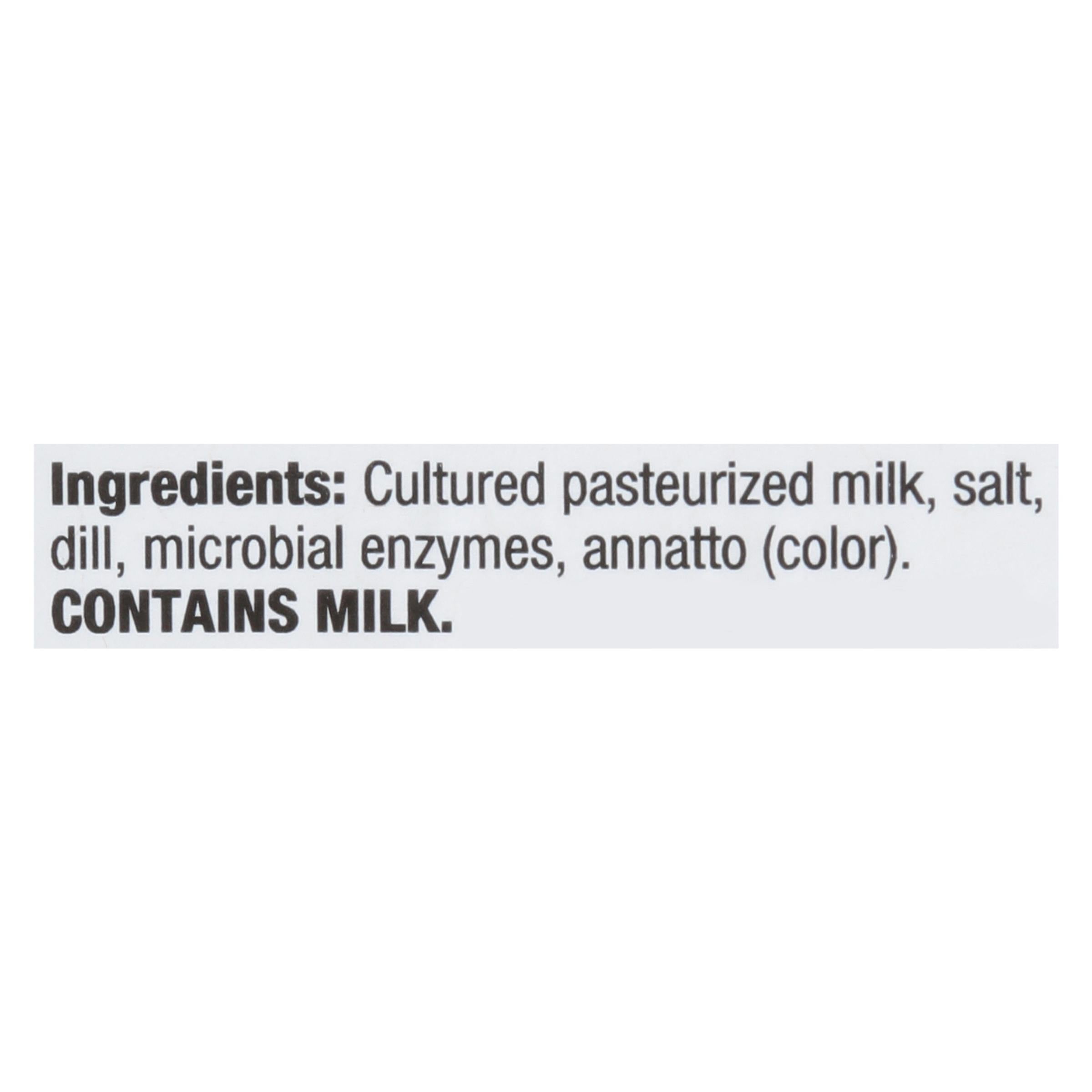Roth Gluten Free Block Dill Havarti Cheese, 6 oz Fresh Plastic Wrapped