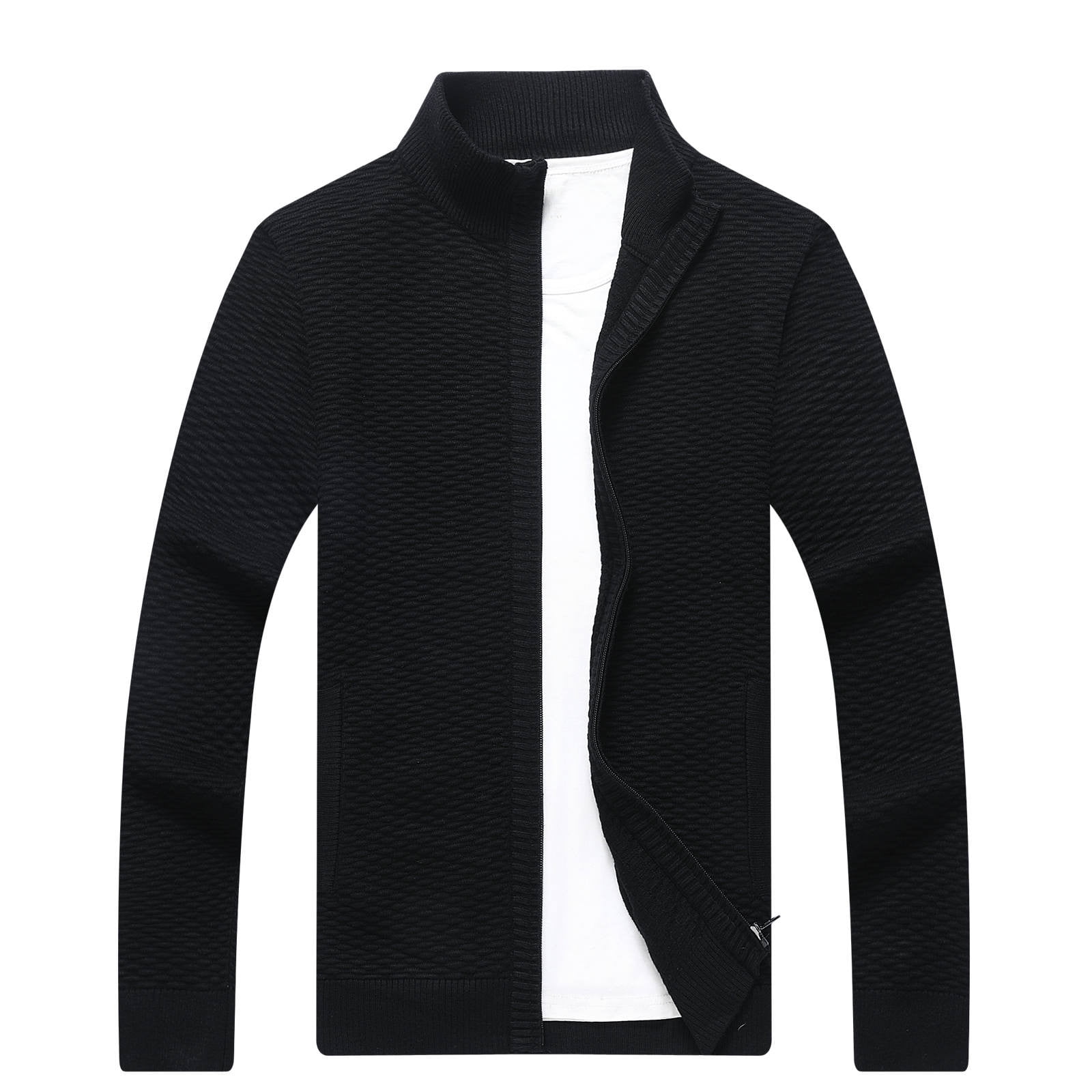 Black sweater jackets hotsell