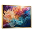 thumbnail image 2 of Designart "Beauty In Liquid Aurora Borealis Charm IV" Aurora Borealis Floater Framed Canvas Prints, 2 of 5