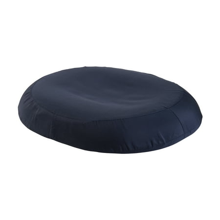 Seat Donut DMI Donut Seat Cushion Pillow for Tailbone Pain and Hemmorhoids, 18-inch Pregnancy Donut Sitting Pillow, Therapeutic Molded Foam Ring Donut Pillow, Navy ()