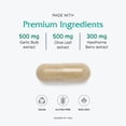 thumbnail image 4 of Vitanica Vasoblend Cardiovascular Support Supplement, Vegan Formula, 180 Capsules, 4 of 7