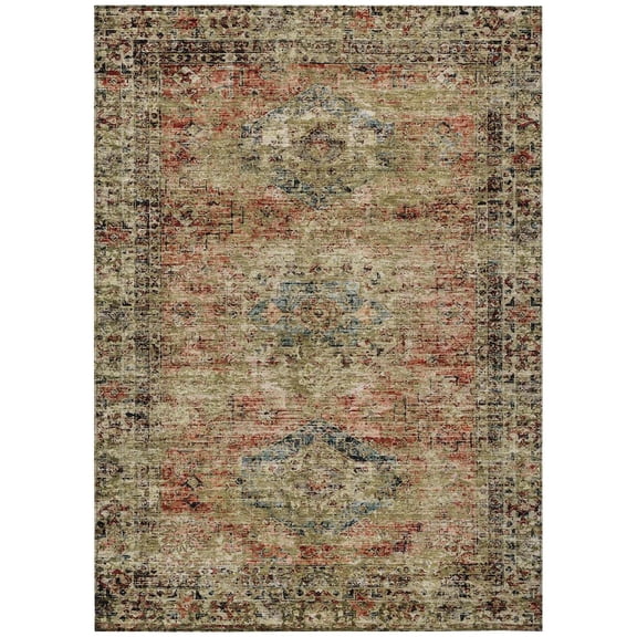 Dalyn Rugs Machine Washable Indoor/Outdoor Chantille ACN2170 Terracotta 2'6" x 3'10" Rug